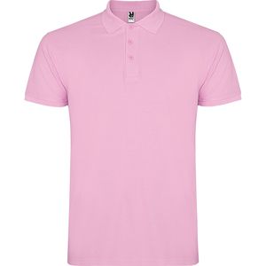 Roly PO6638 - STAR Short-sleeve polo shirt for men Light Pink