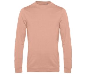 B&C BCU01W - Round neck sweatshirt Nude