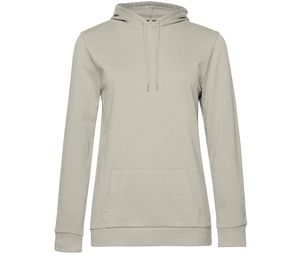 B&C BCW04W - Hooded sweatshirt # woman Grey Fog