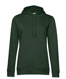 B&C BCW34B - Women's organic hoodie Forest Green