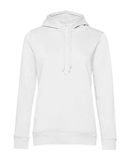 B&C BCW34B - Women's organic hoodie White