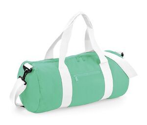 Bag Base BG144 - Original Barrel Bag Mint Green / White