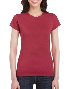 Gildan GN641 - Softstyle™ Women'S Ringspun T-Shirt Antique Cherry Red