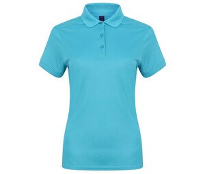 Henbury HY461 - Women's Polo stretch polyester Turquoise