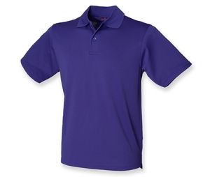 Henbury HY475 - Cool Plus Men's Polo Shirt Bright Purple
