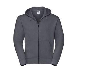 Russell JZ266 - Zip Hooded Sweat-Shirt Convoy Grey