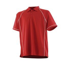 Finden & Hales LV370 - cool plus® breathable polo shirt Red