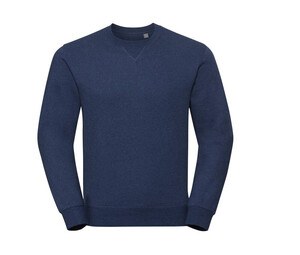 RUSSELL RU260M - Sweat chiné Ocean Melange