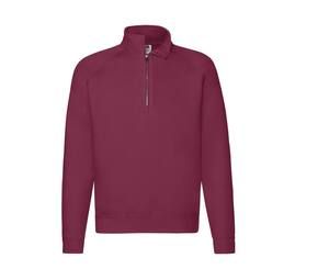 Fruit of the Loom SC276 - Mens Premium Zip-Neck Sweatshirt