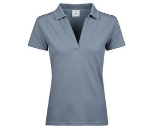 Tee Jays TJ1409 - Womens luxury V-neck stretch polo