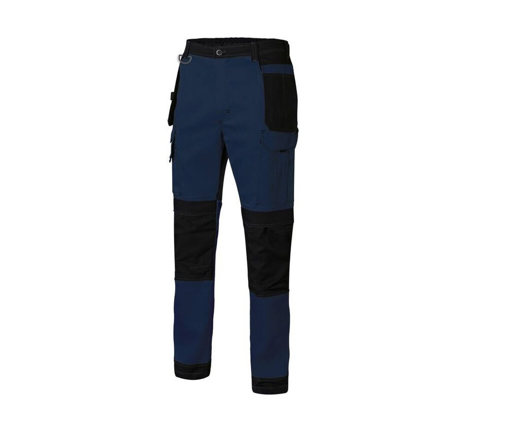 VELILLA V3019S - TWO-TONE CANVAS STRETCH PANTS