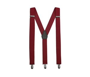 VELILLA V4008 - Suspenders Burgundy