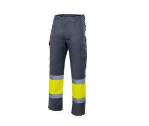 VELILLA VL157 - HIGH-VISIBILITY TWO-TONE PANTS