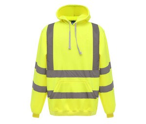 Yoko YKK05 - High visibility hoodie Hi Vis Yellow