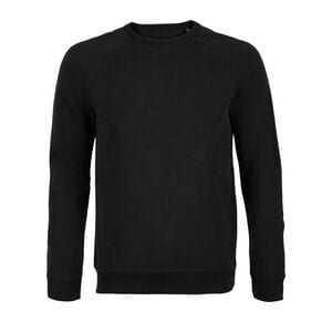 NEOBLU 03194 - Nelson Men French Terry Round Neck Sweatshirt Deep Black