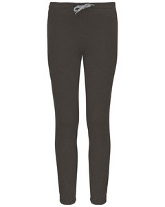 Proact PA187 - Kids' lightweight cotton jogging pants. Dark Grey