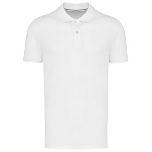 Kariban K2000 - Men's short-sleeved Supima® polo shirt White