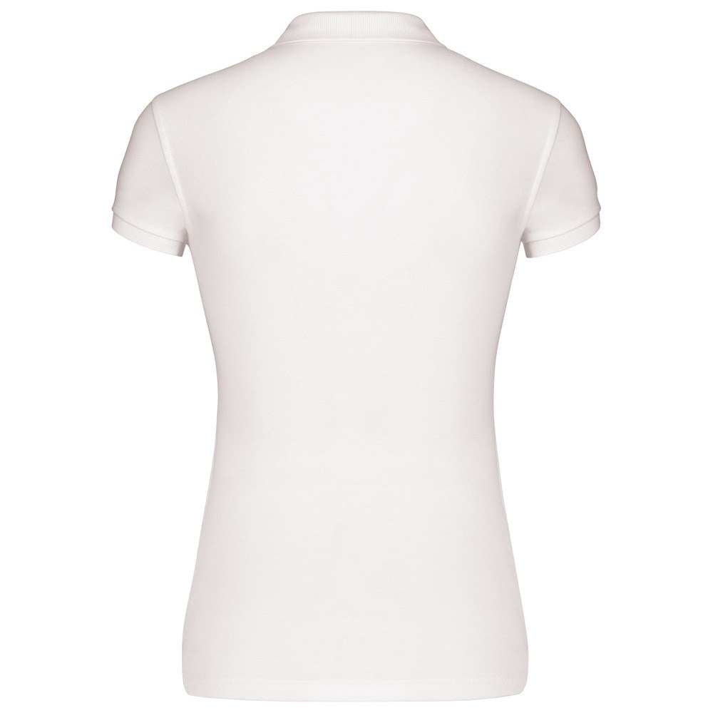 Kariban K210 - Women's short-sleeved organic piqué polo shirt