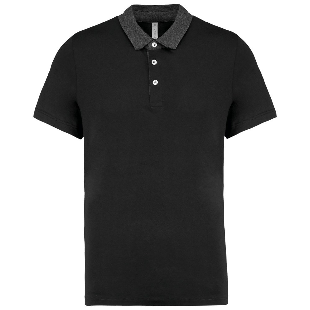 Kariban K260 - Men's two-tone jersey polo shirt