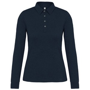 Kariban K265 - Ladies' long sleeve jersey polo shirt Navy