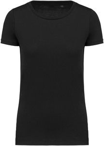 Kariban K3001 - Ladies' Supima® crew neck short sleeve t-shirt Black