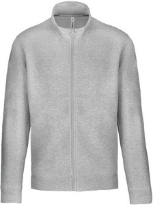 Kariban K472 - Men's zipped fleece jacket Oxford Grey