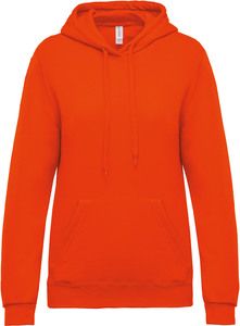 Kariban K473 - Women's hooded sweatshirt Orange