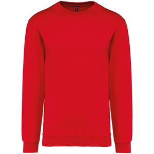 Kariban K474 - Round neck sweatshirt Red