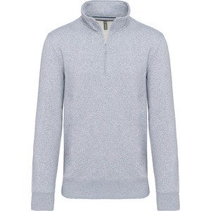 Kariban K487 - Zipped neck sweatshirt