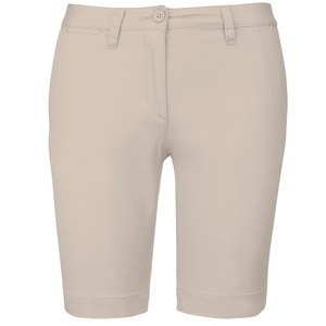 Kariban K751 - Women's chino bermudas Beige