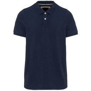 Kariban KV2206 - Men's short-sleeved vintage polo shirt Vintage Navy
