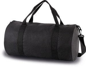 Kimood KI0633 - Tube shaped tote bag Black / Black