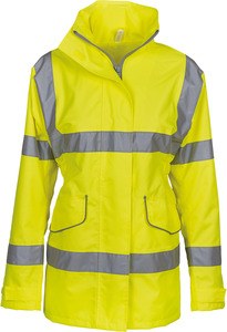 Yoko YHVP189 - Hi-Vis ladies' executive jacket Hi Vis Orange