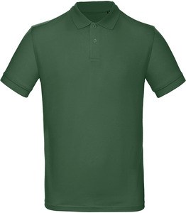 B&C CGPM430 - Men's organic polo shirt Bottle Green