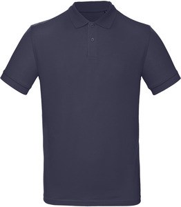 B&C CGPM430 - Men's organic polo shirt Urban Navy