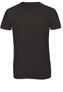 B&C CGTM055 - Men's Triblend Round Neck T-Shirt Black