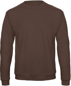 B&C CGWUI23 - Round neck sweatshirt ID.202 Brown