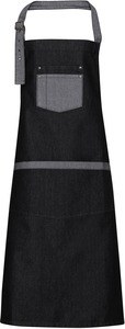 Premier PR127 - "Domain" Bib Denim Apron Black Denim