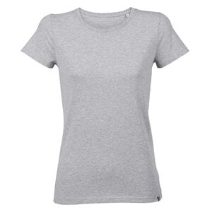 ATF 03273 - Lola Made In France Women's Round Neck T Shirt Mixed Grey