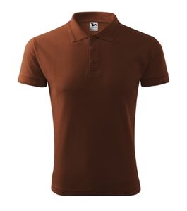 Malfini 203 - Men's piqué polo shirt Chocolate