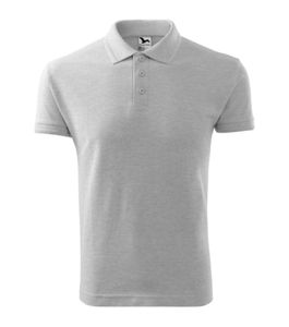 Malfini 203 - Men's piqué polo shirt gris chiné clair