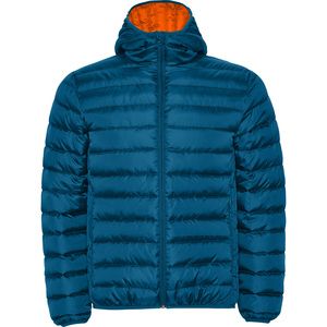Roly RA5090 - NORWAY Men's feather touch quilted jacket with fitted hood Moonlight Blue