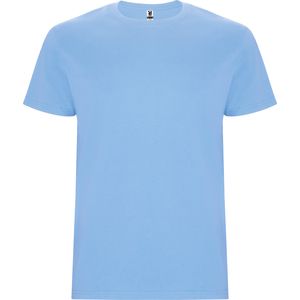 Roly CA6681 - STAFFORD Tubular short-sleeve t-shirt Sky Blue