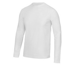 Just Cool JC002 - Neoteric™ Breathable Long Sleeve T-Shirt Arctic White