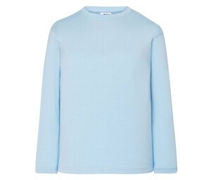 JHK JK160K - Children's long-sleeved t-shirt Sky Blue