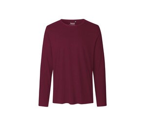 Neutral O61050 - Men's long-sleeved T-shirt Bordeaux