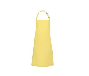 Karlowsky KYBLS4 - Basic bib apron with buckle sunny yellow
