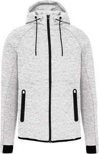 PROACT PA358 - Men's hooded sweatshirt Ash Heather