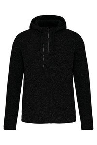 PROACT PA365 - Mens heather hooded jacket