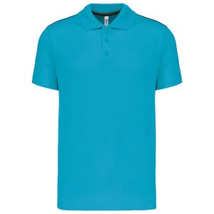 ProAct PA480 - MEN'S SHORT SLEEVE POLO SHIRT Light Turquoise